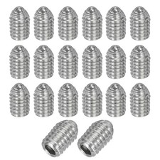20Pcs M4x6mm Ball Point Set Screw 304 Stainless Steel Spring Hex Socket Screw] picture
