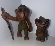 Original Nyform Norwegian Troll handcrafted folk art figurines picture