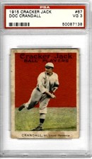 1915 Cracker Jack #67 Doc Crandall St. Louis Federals PSA 3 picture