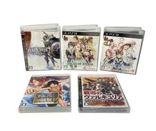 Lot of 5 Playstation 3 PS3 Japanese Import Games One Piece Tales of Zestiria + picture