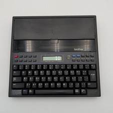 Vintage Brother EP-43 Portable Electronic Typewriter Black LCD Japan Battery picture