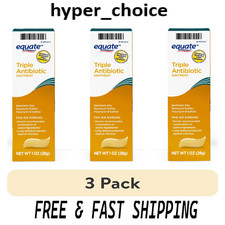 (3 pack) Equate Triple Antibiotic First Aid Ointment, Infection Protection, 1 oz picture