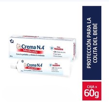Crema No. 4 Diaper Rash & Ointment Healing With NISTATINA and Zinc Oxide 60gr picture