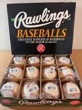 Rawlings R100-MSBL Baseballs 1 Dozen 12 NEW Sealed MSBL Steve Sigler Vintage picture