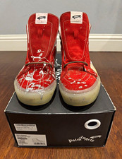 VANS Vault Palm Angels Sk8-Hi Reissue Red Skateboarding Shoes US 9 D picture
