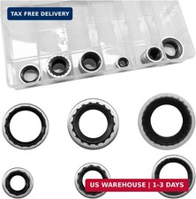 45PCS A/C Gasket & O Ring Kit, R134a Compatible Compressor Gaskets/A/C Line Seal picture