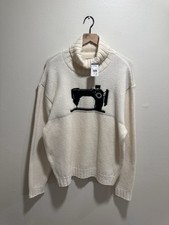 Kapital 5G Wool High Neck Sweater Kurogane Sewing Machine K2209KN038 picture