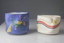 JOSE SIERRA CONTEMPORARY GEOMETRIC STUDIO ART POTTERY VESSELS SOLD INDIVIDUALLY picture