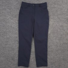 Lululemon City Sleek 5 Pocket 7/8 Pants Womens 8 Navy Warpstreme Performance picture