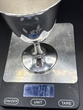 Vintage S. Kirk & Son Inc. Sterling Silver Monogram Goblets 4108 140 Gram picture