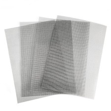 4 Pc Stainless Steel Mesh Sheet Sturdy Wire Woven Screen For DIY Projects picture