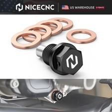 NICECNC Magnetic Oil Drain Plug Bolt For KTM 690 DUKE R Enduro SMC R 2008-2025 picture