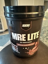 REDCON1 MRE Lite Chocolate Protein Whole Food 20 Servings 24g Protein exp 12/27 picture