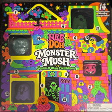 Nee Doh Monster Mush Halloween Reusable Door Advent Calendar 14 Items - Target picture
