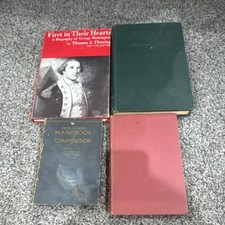 Multiple vintage books in acceptable condition and valuable information  picture
