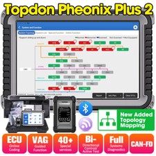 🔥2026 Newest TOPDON Phoenix PLUS 2 ECU Online Coding Diagnostic Scanner picture