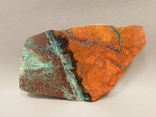 Sonora Sunset Polished Stone Slab Chrysocolla Cuprite #O15 picture
