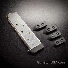 5 (Five) - 1911 Magazine Pad IDPA compliant with Stainless screws - Black picture