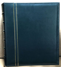 LIGHTHOUSE 54 COIN SLAB  - 4 RING DARK GREEN BINDER  & 6  - 9 PKT SLAB PAGES picture