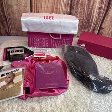 Isee Hair Princess Luxury Hair Collection 14” Stretched Straight Black Wig New  picture