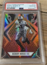 2020 Panini Phoenix - Rookies Henry Ruggs III #107 Fire Burst (RC) picture