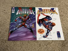 Blindside #1 & Variant Lot of 2 Image Comics 1996 picture