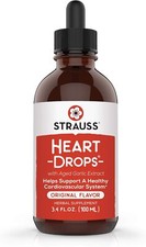 Strauss Naturals Heartdrops, Herbal Heart Supplements With European Mistletoe An picture