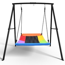 Metal Swing Set Heavy Duty Frame with 60