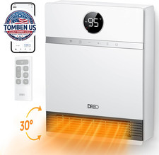 DREO Smart Electric Wall Heater for Indoor Use, Works with Alexa,Large Room picture