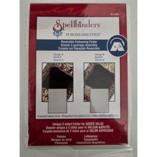 Spellbinders M-Bossabilities 3D Embossing Folder Framed Labels One picture