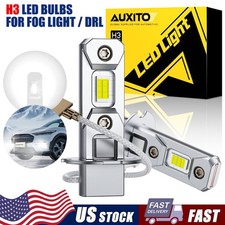 2/4Pcs H3 LED Fog Light Bulbs Conversion Kit Super Brighter Canbus 6000K White K picture
