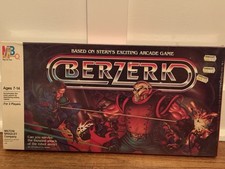 Berzerk Milton Bradley Boardgame Based On Sterns Arcade Game 1983 SEALED RARE picture