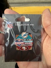 49ers vs. Dolphins Game Day Pin - 2026 Home Opener 9/20/2026 picture
