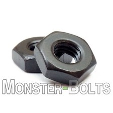 #8-32 - Bulk Qty 10,000 - Hex Machine Screw Nuts Steel w/ Black Oxide picture