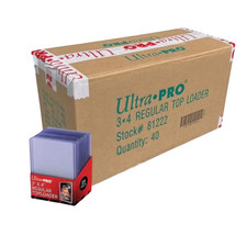 1000 Ultra Pro Regular 3x4 Toploader sealed case Brand New top loader 81222 picture
