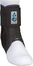 US Stock Med Spec ASO Ankle Stabilizer Black Size Small Mdeium Large Brand new picture