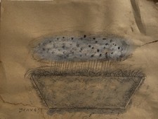 Morris Graves, Oregon 1910-2001 Loleta, California, “Jardiniere Meadow,” 10x14” picture