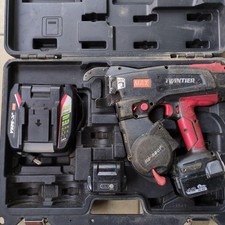MAX TwinTier RB-440T-B2CA/1440A Cordless Rebar Tying Tool Set 14.4V 2x Batteries picture
