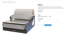 Xopax Overwrap Machine PXC12 -- CD, DVD, Cigarette Box, Beauty & Health Product picture