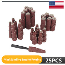 25Pc Mini Sanding Engine Porting and Polishing Assortment Kit with 1/4''Mandrels picture
