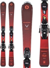Blizzard Brahma JR Skis with 4.5 Marker Bindings Youth Kids New picture