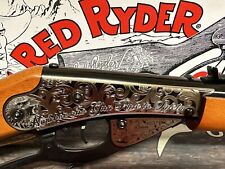 Personalized Daisy 1938 Red Ryder BB Air Rifle- Laser Engraved Scrolls & Names picture