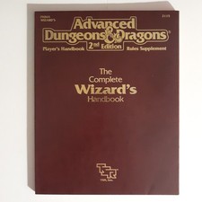 AD&D 2.0e -- Complete Wizards Handbook (Softback) -- Very Good Condition picture