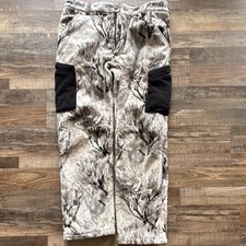 Cabela's Snow Camouflage Hunting Pants Black Size 34 Regular picture