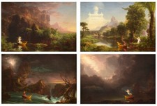 Art Prints - Thomas Cole - Voyage of Life - Complete Set - 11X17 picture