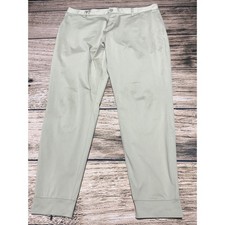 Rhone Performance Pants Men Size 38 Tan Tapered Zip Cuff Commuter 100594 picture
