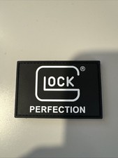 GLOCK PERFECTION Collectible Pistols Firearms Guns Weapons Shooter Patch NOS NIP picture