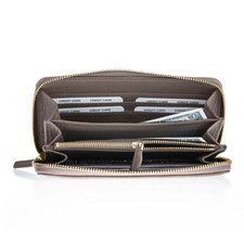 Westminster Handmade Full-Grain Leather Zippered Ladies Handbag picture