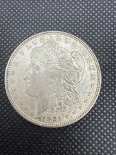 1921-d Morgan Dollar 90% Silver $1 US Coin Denver **FREE SHIPPING** picture