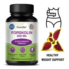 Forskolin 500mg Max Strength - Weight Loss, Belly Fat Burner Slim Trim Lose picture